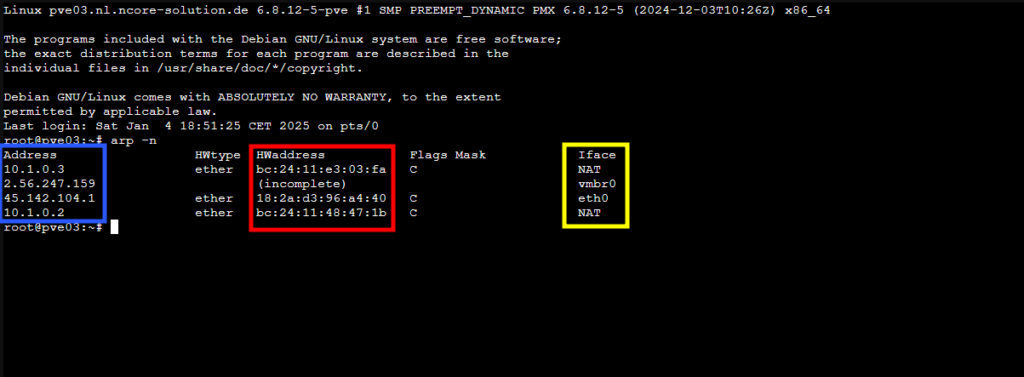 Erklärt: ARP-Tabelle – Proxy_Arp und Neighbour sowie der MAC Filter